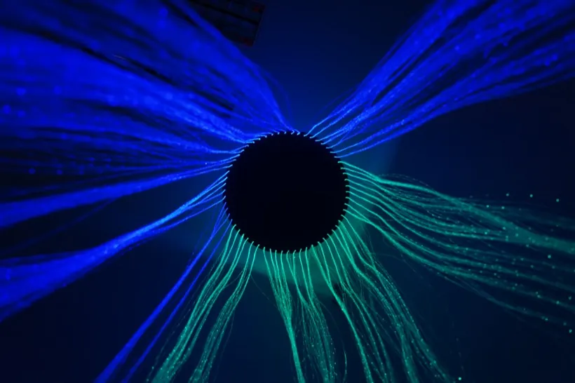 ไฟเบอร์ออปติกเปลี่ยนสีใน Multisensory Room